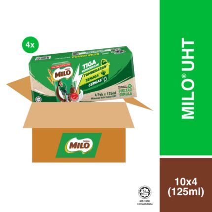 MILO UHT 125ml product and packaging information